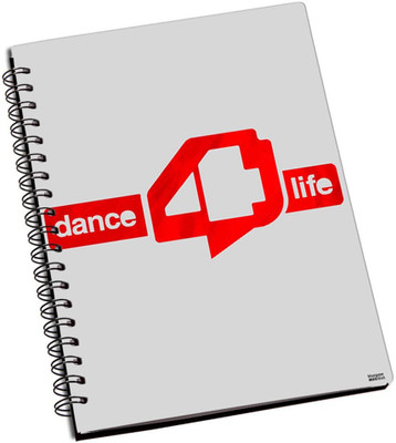 74% OFF on Shoprock Dance For Life A5 Notebook Ring Bound
