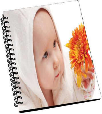 74% OFF on AMY Cute Baby Flower A5 Notebook Spiral Bound 74% OFF on AMY Cute Baby Flower A5 Notebook Spiral Bound