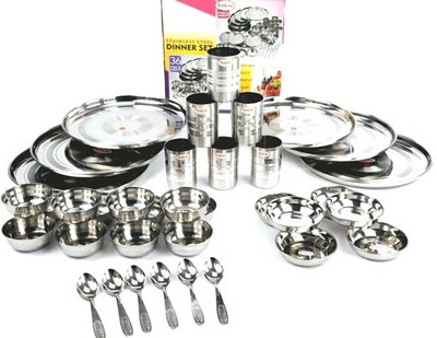 Sunline Rainbow Design Pack of 36 Dinner Set