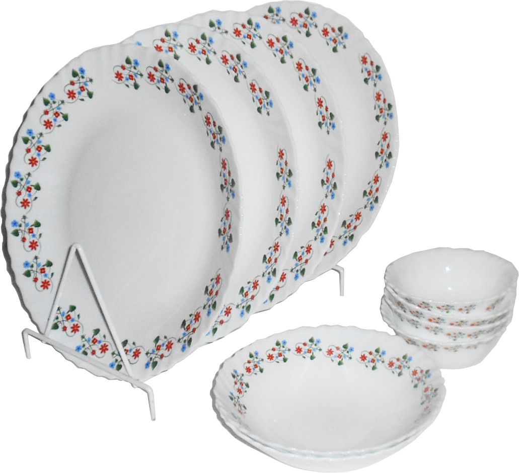Diva Classic Laurel Wine Pack of 10 Dinner Set Diva Classic Laurel Wine Pack of 10 Dinner Set