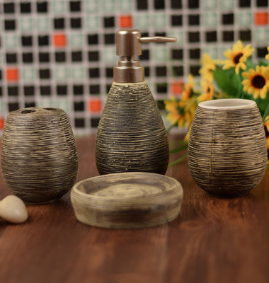 51% OFF on Enfin Homes ENF9C161 Corus Soap Dispenser and Toothbrush Holder Set Pack of 4 51% OFF on Enfin Homes ENF9C161 Corus Soap Dispenser and Toothbrush Holder Set Pack of 4