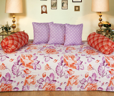 72% OFF on Optimistic Home Furnishing Cotton Floral Diwan Set 72% OFF on Optimistic Home Furnishing Cotton Floral Diwan Set