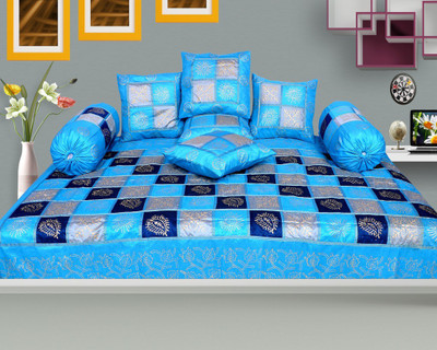56% OFF on Urban Style Silk Checkered Diwan Set 56% OFF on Urban Style Silk Checkered Diwan Set
