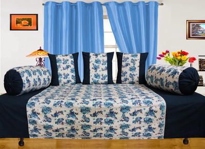 17% OFF on Dekor World Cotton Floral Diwan Set 17% OFF on Dekor World Cotton Floral Diwan Set