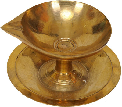 12% OFF on Exotic India Puja Brass Table Diya 12% OFF on Exotic India Puja Brass Table Diya