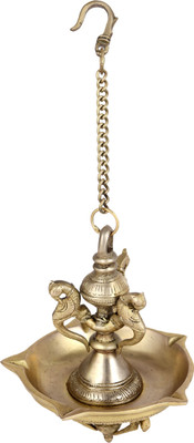 55% OFF on Priyakala Parrot Hanging Lamp Brass Hanging Diya 55% OFF on Priyakala Parrot Hanging Lamp Brass Hanging Diya
