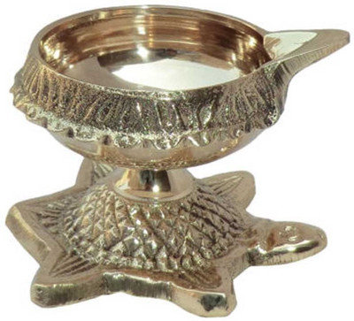 27% OFF on MA Design Hut Brass Table Diya