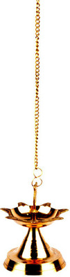 16% OFF on Swayambhu Brass Hanging Diya 16% OFF on Swayambhu Brass Hanging Diya