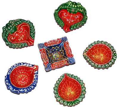 59% OFF on Dakshcraft Diwali Celeberation Decorative Terracotta Table Diya Set 59% OFF on Dakshcraft Diwali Celeberation Decorative Terracotta Table Diya Set