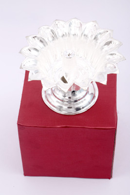 11% OFF on Ojas Devdas Diya Silver Plated Table Diya 11% OFF on Ojas Devdas Diya Silver Plated Table Diya