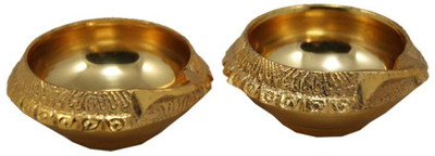 26% OFF on Divya Mantra Pair Brass Table Diya Set 26% OFF on Divya Mantra Pair Brass Table Diya Set