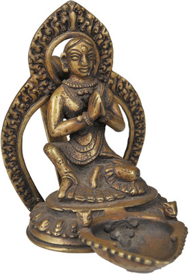 12% OFF on Exotic India Mall King Lamp From Nepal Brass Table Diya 12% OFF on Exotic India Mall King Lamp From Nepal Brass Table Diya