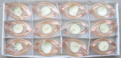 Beadworks Traditional Glass Table Diya Set Beadworks Traditional Glass Table Diya Set