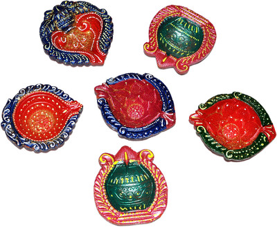 59% OFF on Dakshcraft Fancy Decorative For Diwali Celeberation Terracotta Table Diya Set 59% OFF on Dakshcraft Fancy Decorative For Diwali Celeberation Terracotta Table Diya Set