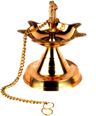 14% OFF on Swayambhu Brass Hanging Diya 14% OFF on Swayambhu Brass Hanging Diya