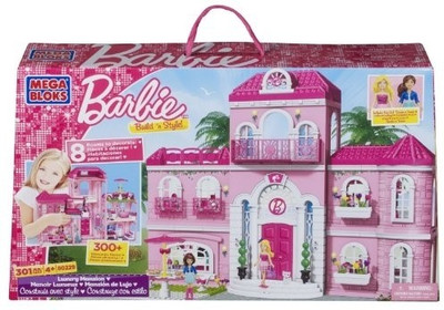 Mega Blocks Barbie Luxury Mansion Mega Blocks Barbie Luxury Mansion