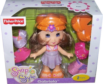 Fisher-Price Snap and Style Doll Gabriela Fisher-Price Snap and Style Doll Gabriela