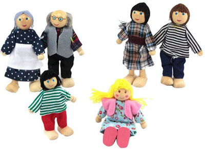 55% OFF on Kuhu Creations Family Wooden Doll Puppets 55% OFF on Kuhu Creations Family Wooden Doll Puppets