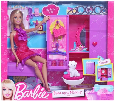 Barbie Dress-up to Make-up Closet: Doll Doll House Buy Barbie Dress-up to Make-up Closet: Doll Doll House