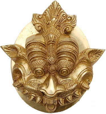 44% OFF on Aakrati Yali Face Brass Door Knocker Antique Brass 44% OFF on Aakrati Yali Face Brass Door Knocker Antique Brass