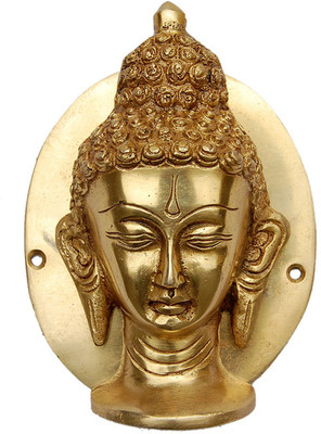 47% OFF on Aakrati Gautam Buddha Brass Door Knocker Antique Brass