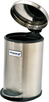 39% OFF on Speedex Plain Paddle Bin Stainless Steel Dustbin Silver 39% OFF on Speedex Plain Paddle Bin Stainless Steel Dustbin Silver