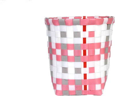 Shraddha Collection Polypropylene Dustbin Pink Shraddha Collection Polypropylene Dustbin Pink