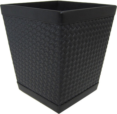 Belmun Wooden Dustbin Black Belmun Wooden Dustbin Black