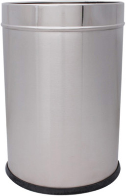 43% OFF on Kripa Steel Stainless Steel Dustbin Silver 43% OFF on Kripa Steel Stainless Steel Dustbin Silver