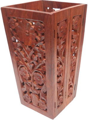 33% OFF on Pindia Beautiful Design Folding Container Wooden Dustbin Brown 33% OFF on Pindia Beautiful Design Folding Container Wooden Dustbin Brown