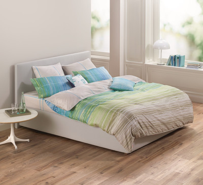 25% OFF on Esprit Cotton Printed Extra Large Bedsheet