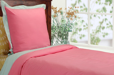 15% OFF on Pink Guppy Twin Cotton Duvet Cover
