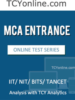 TCYonline MCA Entrance - Analysis with TCY Analytics (12 Months Pack) Online Test TCYonline MCA Entrance - Analysis with TCY Analytics (12 Months Pack) Online Test