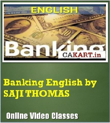CAKART Banking English by Saji Thomas Online Course CAKART Banking English by Saji Thomas Online Course