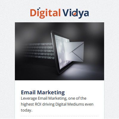 Digital Vidya Email Marketing Certification Course Digital Vidya Email Marketing Certification Course