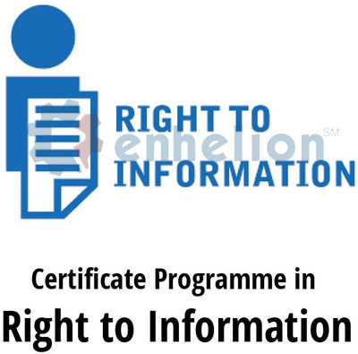 Enhelion Right to Information Certification Course Enhelion Right to Information Certification Course