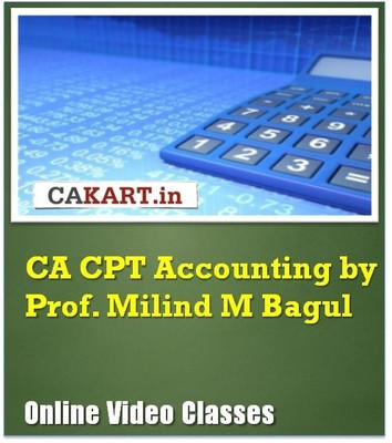 CAKART CA CPT Accounting by Prof. Milind M. Bagul Online Course CAKART CA CPT Accounting by Prof. Milind M. Bagul Online Course