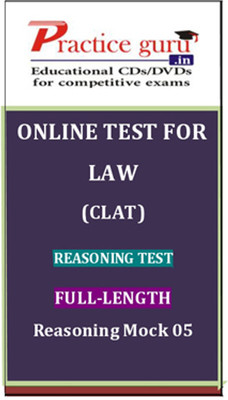 Practice Guru Law (CLAT) Reasoning Test Full - Length Reasoning Mock 05 Online Test
