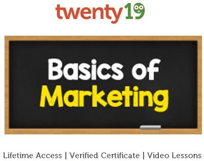 Twenty19 Basics of Marketing Certification Course Twenty19 Basics of Marketing Certification Course
