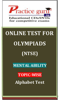 Practice Guru Olympiads (NTSE) Mental Ability Topic-wise Alphabet Test Online Test