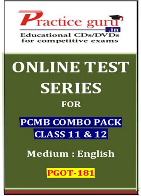Practice Guru Series for PCMB Combo Pack Class 11 & 12 Online Test Practice Guru Series for PCMB Combo Pack Class 11 & 12 Online Test