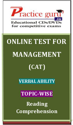 Practice Guru Management (CAT) Verbal Ability Topic-wise Reading Comprehension Online Test