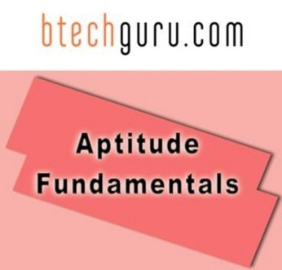 Btechguru Aptitude Fundamentals Online Course Btechguru Aptitude Fundamentals Online Course