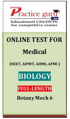 Practice Guru Medical Biology Full-length (Botany Mock 6) Online Test
