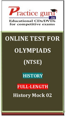 Practice Guru Olympiads (NTSE) History Full - Length History Mock 02 Online Test
