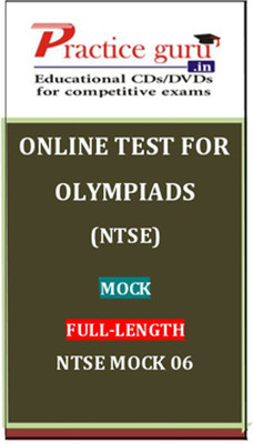 Practice Guru Olympiads (NTSE) Mock Full-length NTSE Mock 06 Online Test Practice Guru Olympiads (NTSE) Mock Full-length NTSE Mock 06 Online Test