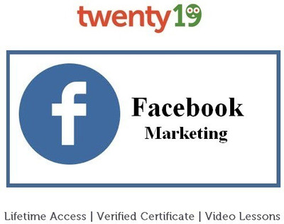 Twenty19 Facebook Marketing for Beginners Certification Course Twenty19 Facebook Marketing for Beginners Certification Course