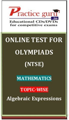 Practice Guru Olympiads (NTSE) Mathematics Topic-wise Algebraic Expressions Online Test