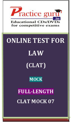 Practice Guru Law (CLAT) Mock Full-length CLAT Mock 07 Online Test