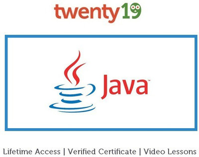 Twenty19 Java for Beginners Certification Course Twenty19 Java for Beginners Certification Course